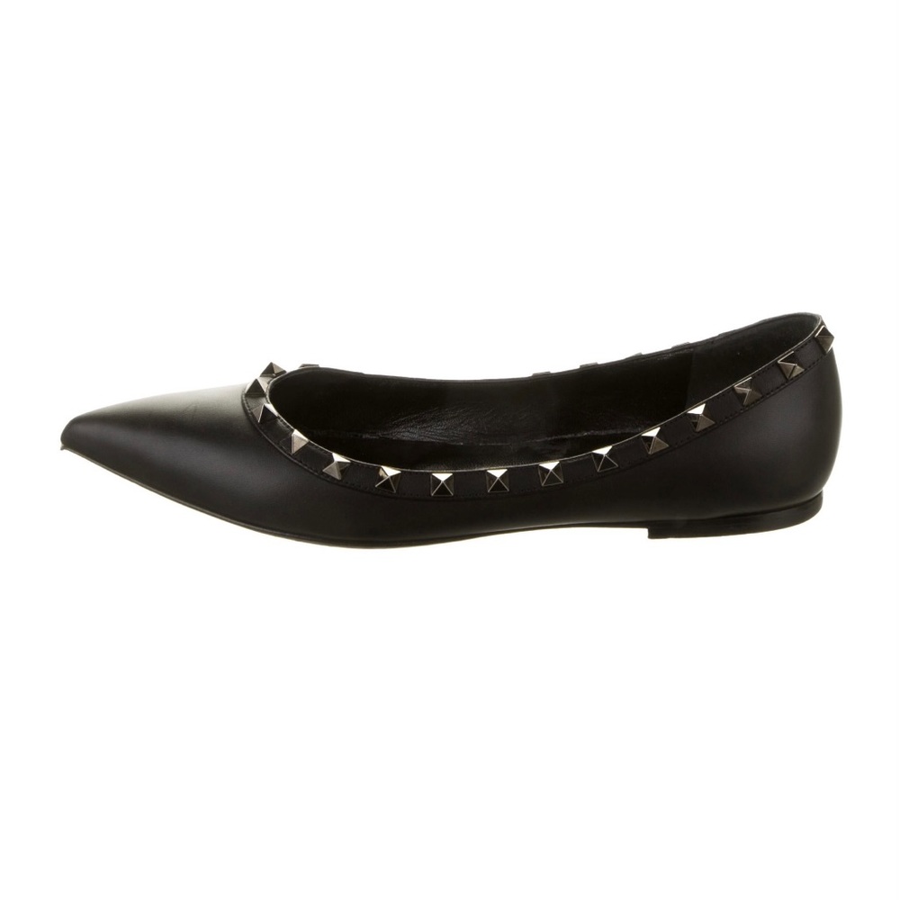 Valentino Rockstud Flats. Size run small like 10